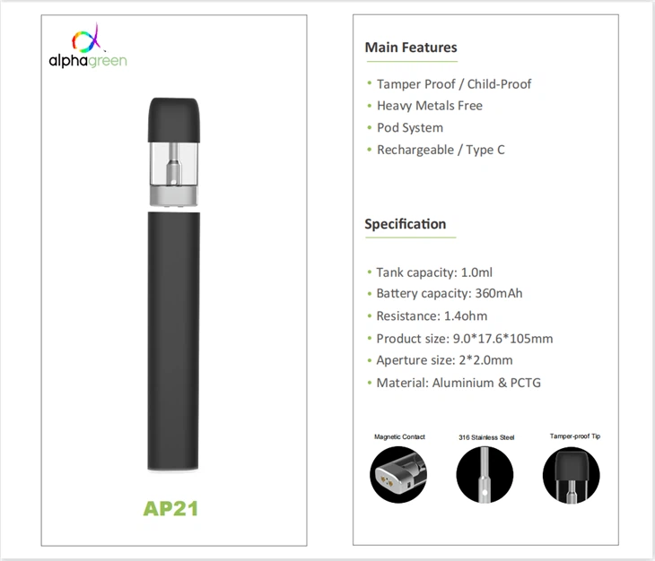 1g pod system battery