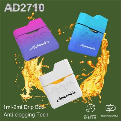 Caja para vapeo de resina viva y THC antiobstrucción de 2 g