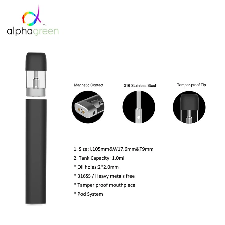 Disposable Pod System 1ml Rechargeable Vape